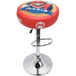 Tabouret Arcade Mario Bros Rouge