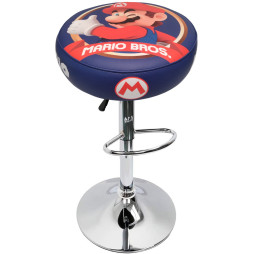 Tabouret Arcade Mario Bros Bleu