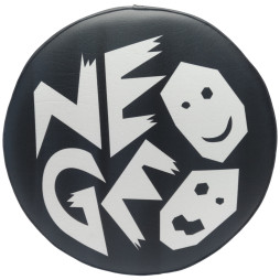 Taburete Arcade Neo Geo Negro & Blanco