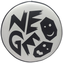 Tabouret Arcade Neo Geo Blanc & Noir