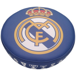 Real Madrid and its Trophies in Blue Arcade Stool