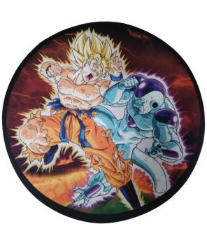 Dragon Ball Z Goku vs Freezer Arcade Stool TYPE OF UPHOLSTERY WITH  POLYESTER FABRIC PACKAGING STRUCTURE + SEAT