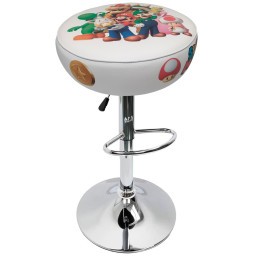 Taburete Arcade Personajes de Super Mario Bros