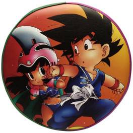 Taburete Arcade Bola de Dragón Goku & Chi-Chi