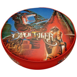 Taburete Arcade Black Tiger